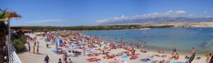 Apartment in Novalja with sea view, terrace, air conditioning, Wi-Fi (3565-10)