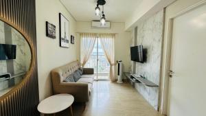 Apartemen Podomoro View Kota 2BR lantai 17 Full perabot