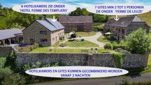 B&B Ferme de Leuze Rustieke Gîtes nabij Durbuy, eigen laadpalen