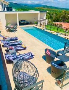 Villas Villa vue mer et piscine privee : photos des chambres