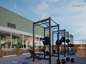 Apto com varanda e vista mar em condomĂnio Clube