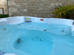 Maisons de vacances La Villa Lombardi en Champagne, avec piscine privee et jacuzzi : photos des chambres