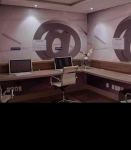 Loft confortável e refinado A