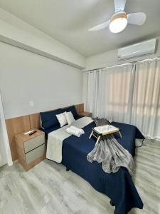 Loft confortável e refinado A