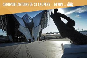 Appartements Harmony of Nature - 4 pers - Near Eurexpo and Groupama Stadium : photos des chambres