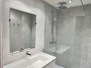 Grand studio mezzanine avec parking couvert, proche des pistes - FR-1-411-868