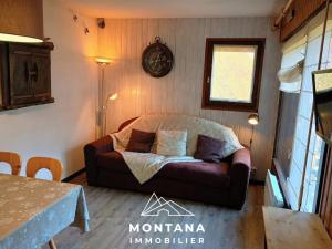 Studio confortable 4 pers. au Grand-Bornand avec balcon et garage - FR-1-458-191