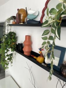 Sejours chez l'habitant Cosy & Style blue forest room proche CDG AirPort : photos des chambres