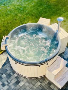 Wyskocz w góry - domek z balią ogrodową