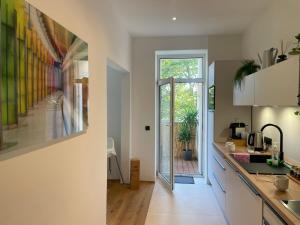 Soul-Apartment Balkon PrivatParkplatz 2 Boxspringbetten 55Zoll TV WLAN