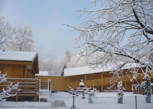 Chalets under Falcon Ridge