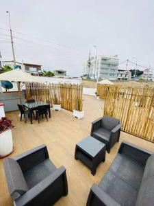 Alojamiento frente al mar en San Bartolo