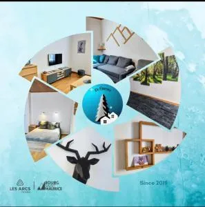 Le Cyprès en centre ville Bourg-Saint-Maurice - Le Châtelard