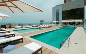 Ap no Gonzaga com área de lazer