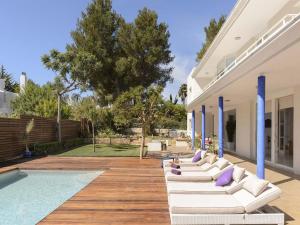 Villa in Ibiza with Pool near Cala Bassa Beach