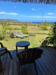 Cabaña del mar Rapanui