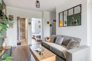 Appartements Le Louisa - Cosy et chic 30 min LYON : photos des chambres