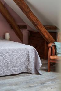 Maisons de vacances Moulin authentique & confort Bourgueil piscine : photos des chambres