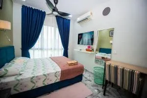 MKB Homestay - Queen bed Studio Room with view & free parking - Kampong Bukit Naga