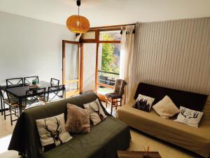 Appartements Les Tilleuls 22 - balcon vue montagne : Appartement 1 Chambre