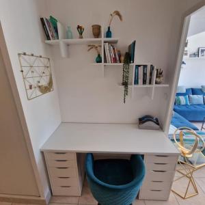 Spacieux et élégant T3 en bord de mer