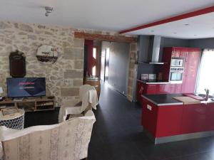Maisons de vacances La Tour de Jeanne, a 10 minutes de Saint-Emilion : photos des chambres