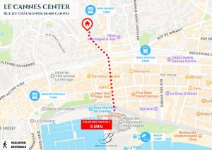 Cannes Center - Appartement 2 pièces avec terrasse