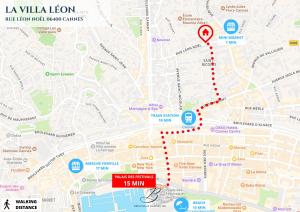 Villa Léon - Centre Cannes - 4 chambres - Clim