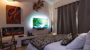 Maisons d'hotes Suite l-Olive Sacree Spa et Sauna : photos des chambres