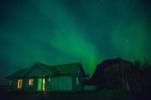 See Lofoten mountains midnight sun and nothern lights in Steigen - Nordskot