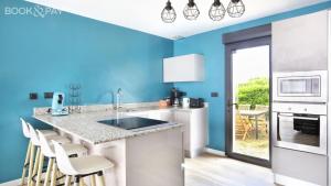 Maisons de vacances Gites Rozanna avec acces detente SPA JACUZZI : photos des chambres