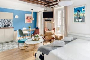 Marais2 Place des Vosges peaceful air-conditioned