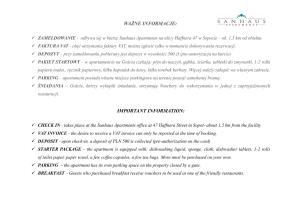 Sanhaus Apartments - RETRO - Apartament przy plaży z parkingiem