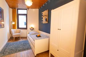 Das blaue Türchen - Wohnung mit Beamer und Kicker