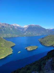 Cabaña, Isla privada Las Bandurrias Lago las Rocas