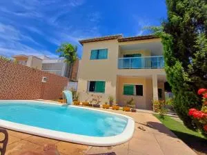 Casa 4 quartos no Condomínio parque de Jacuipe com acesso a praia e ao rio jacuipe - 伊比拉奎拉