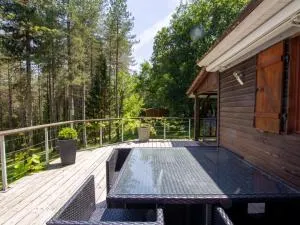 Chalet rustique au cœur du Périgord Noir avec terrasse et confort inclus - FR-1-616-397 - Saint-Pompont