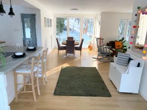 Ház a Pilisben - mókus család a kertben