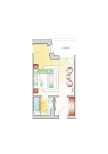 Standard Double Room with Balcony room in Hotel Lech & Residenz Chesa Rosa