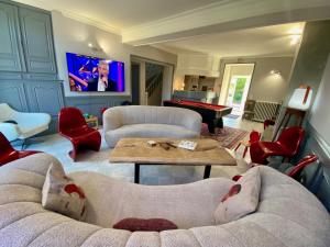 Villas Clos Minotte 30 pers jacuzzi, billard, baby-foot : photos des chambres