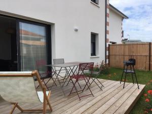 Appartements Bassin Arcachon Appt recent4 couchages petit jardin : photos des chambres