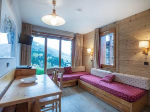 Studio cabine avec terrasse, accès direct aux pistes, idéal familles - FR-1-356-305 - 1hvězdičkové hotely ve městě Valmorel