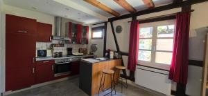 Gite familiale avec piscine Hunawihr, proche de Ribeauvillé et Colmar