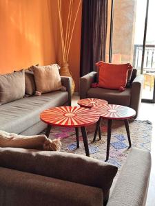 Appartement centre Guéliz avec terrasse spacieuse