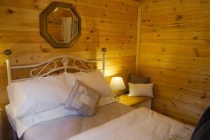 Cosy Log Cabin in Llanfoist village