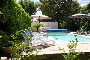 Maisons de vacances Maison avec piscine privative Mouries Alpilles LS1-308 : photos des chambres
