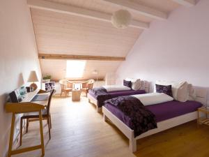 Double or Twin Room with Pool View room in La Commanderie
