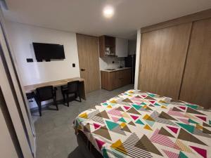 Hermoso Apartaestudio en el Norte de Armenia, edificio Estocolmo