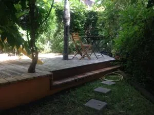 Les Aigrettes, jardin & parking privés, plage à 100m, commerces à 5 min à pieds - Grand Fond