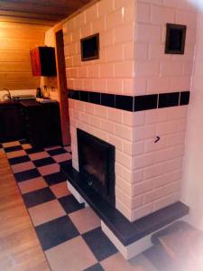 Domek NBD-bafia z kominkiem